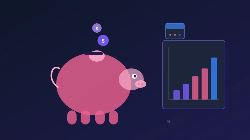 Savings Calculator — Time to savings goal with compound interest growth