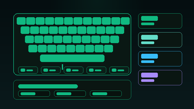 Keyboard & Spacebar Counter — Real-time keystroke tracking