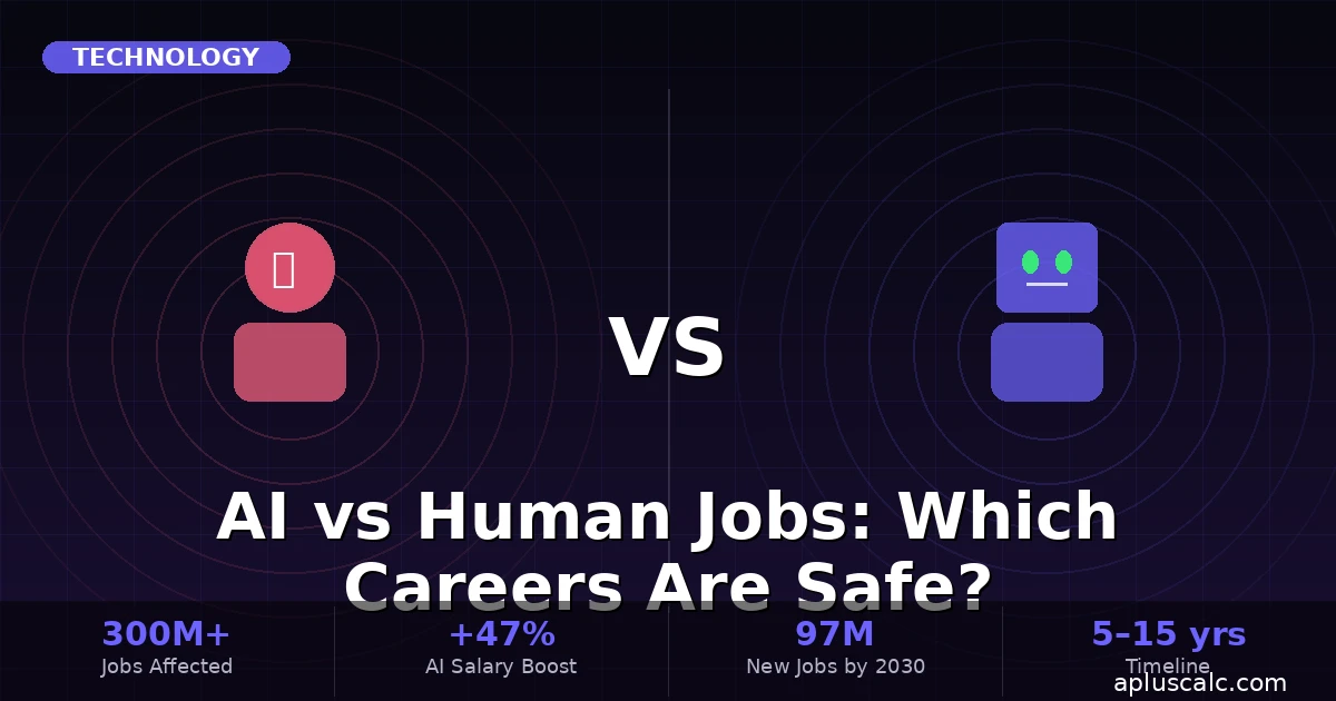 AI vs human jobs — which careers are safe in 2025