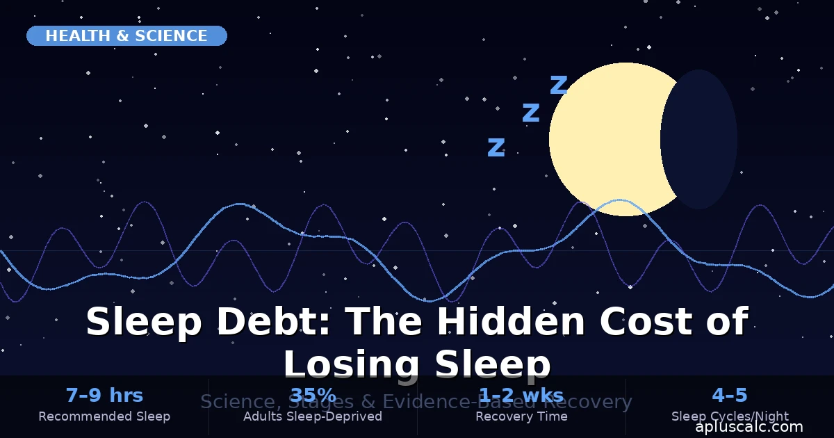 Sleep debt science — effects of sleep deprivation on brain and body